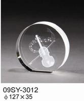 crystal 3d laser engraving