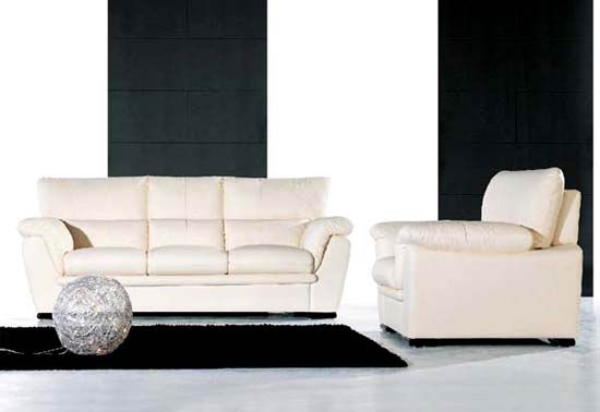 leather sofa