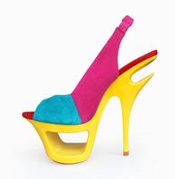 high heel fashion lady shoe boots