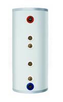 Enamel split solar tank
