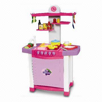 Toy Kitchenware Play Set With Light and Vioce