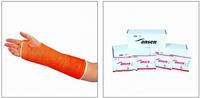 CE and FDA Certificated Fiberglass Casting Tape with Good Mold-ability AX004 arm cast