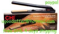wholesale Farouk CHI 1' Ceramic Flat Iron Original Black 1' ,DHL 4 work days Free shipping 