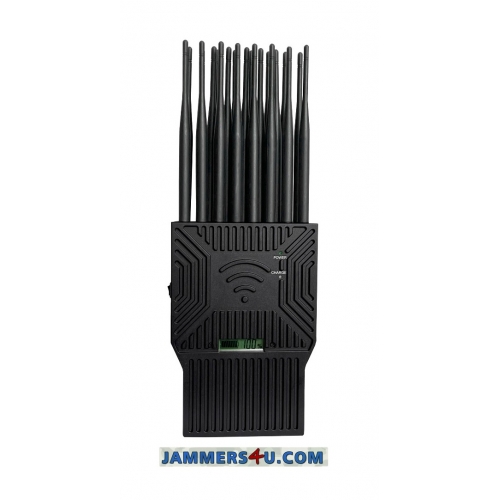 JamaXPro CT-1021-5G 21 Antenna 21W 4G 5G 5Ghz GPS RC UHF WIFI All Jammer up to 30m