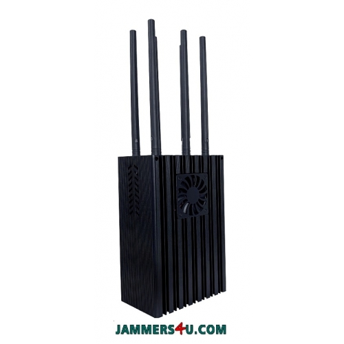 Anti-Drone UAV GPS L1 L2 RC FPV 2.4Ghz 5.8Ghz Jammer up to 600m