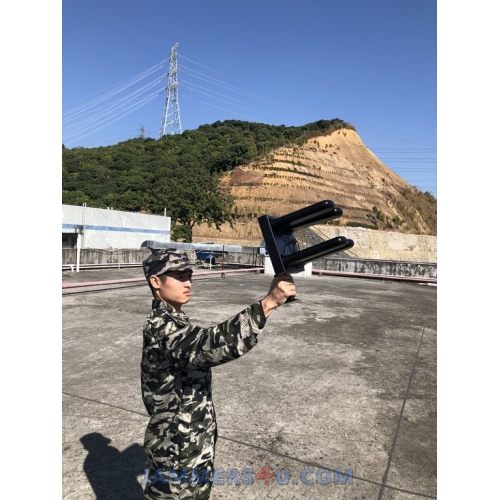 Drone Jammer up to 1000m Directional Antenna 32-40W RC