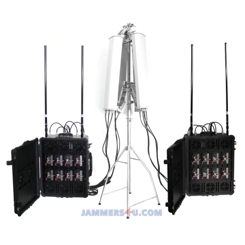 Drone UAV Jammer 650W 8 Bands