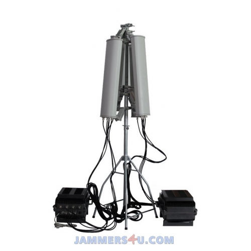 Drone RC Jammer HGA Antenna 128-190W 6-7 Band up to 3km
