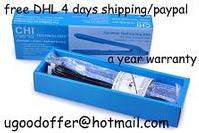 wholesale Farouk CHI 1' Ceramic Flat Iron Blue Nano 1',paypal and DHL 4 days delivery