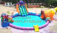 inflatable water park