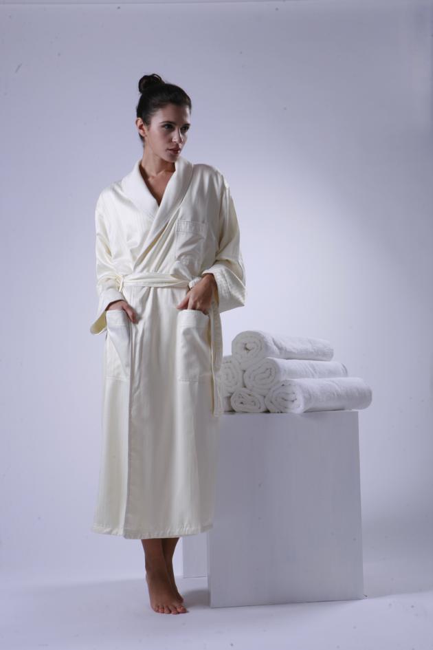 Eliya Wholesale Satin Robes 100 Cotton