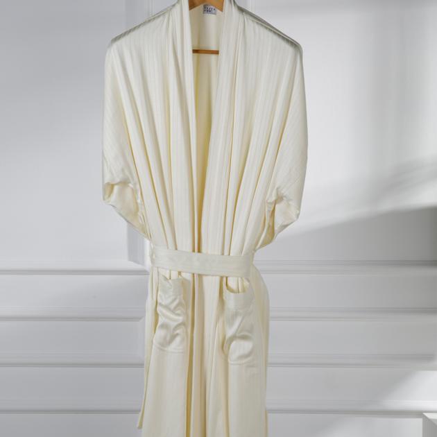 Eliya Unisex Embroidered Luxury Hotel Bathrobe
