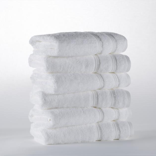 Eliya Hotel White Terry Cotton Towel