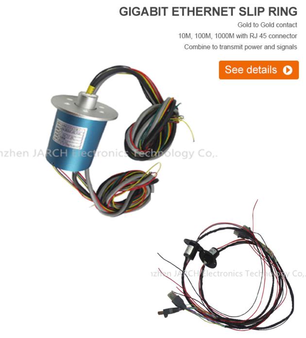 USB 2.0 slip ring