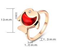 Claw inlay diamond Ring