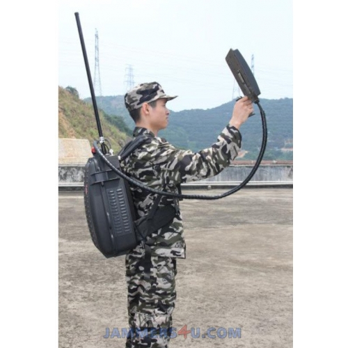 CT-4035-UAV Manpack 120W Anti Drone UAV Jammer up to 2000m