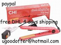 Wholesale Farouk CHI 1' Ceramic Flat Iron CHI Purple/red/blue Guitar Collection,paypal and DHL