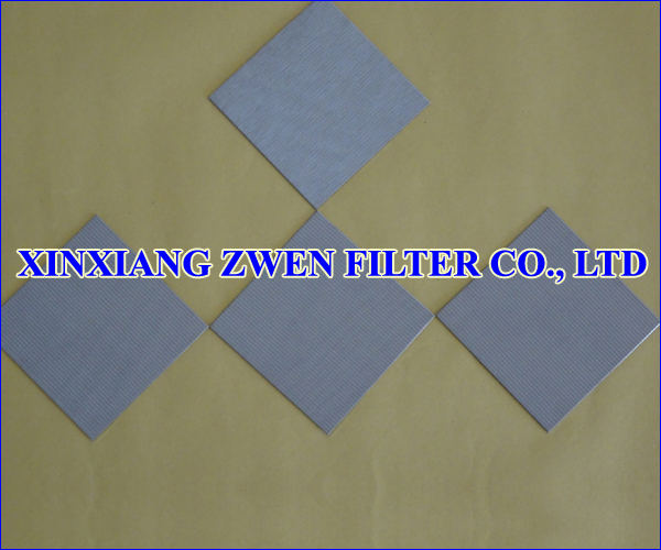 Metal Porous Filter Plate 