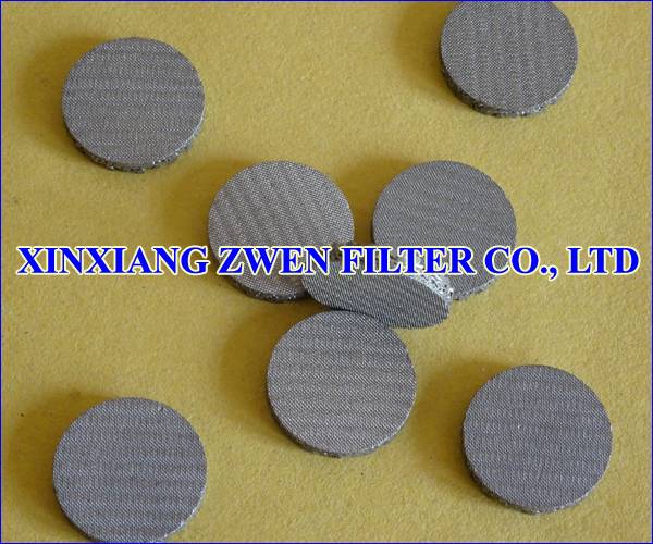 Multilayer Sintered Filter Disc 
