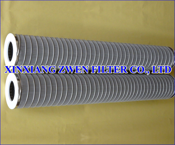 Pleated Metal Filter Element 