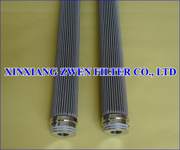 Pleated Wire Mesh Filter 