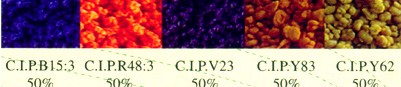 Pre-dispersed pigments