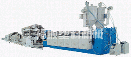 Single-walled or Double-wall corrugated pipe production line