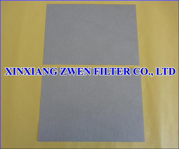 Sintered Fiber Felt Sheet 