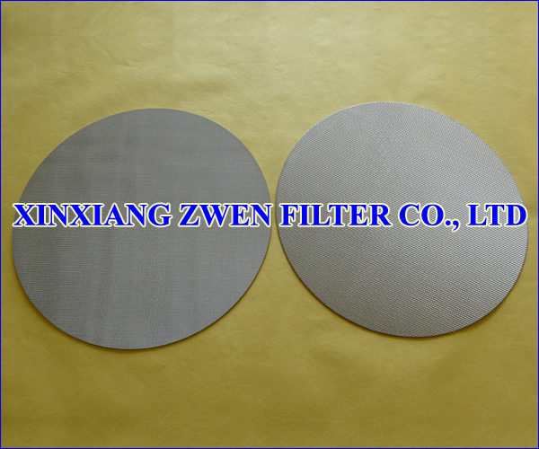 Sintered Filter Disc 