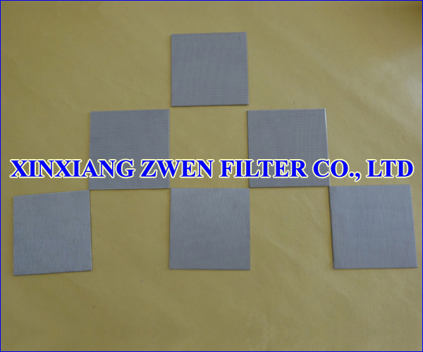 Sintered Filter Sheet