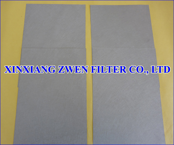 Sintered Metal Fiber Felt Sheet 