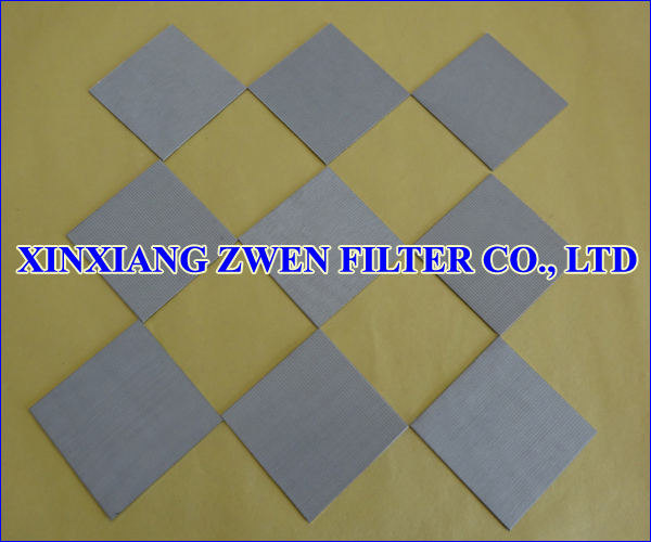 Sintered Metal Filter Plate