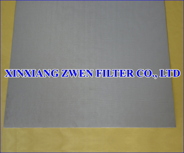 Sintered Porous Filter Plate 