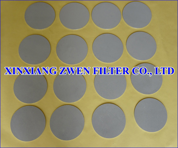 Stainless Steel Powder Filter Disc 