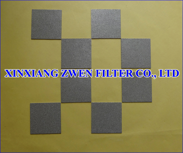 Stainless Steel Powder Filter Sheet 