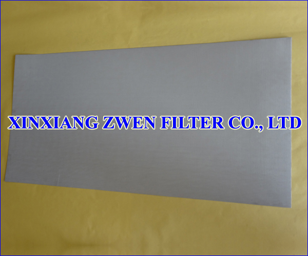 Stainless Steel Sintered Filter Plate 