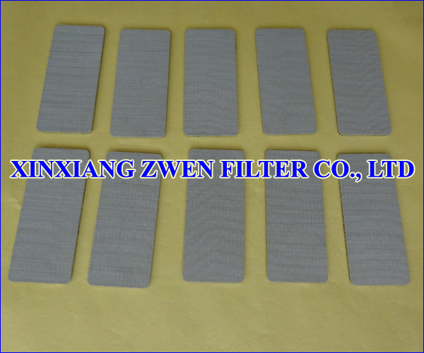 Stainless Steel Sintered Filter Sheet 
