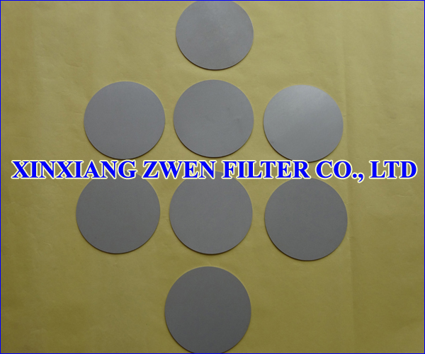 Ti Porous Filter Disc 