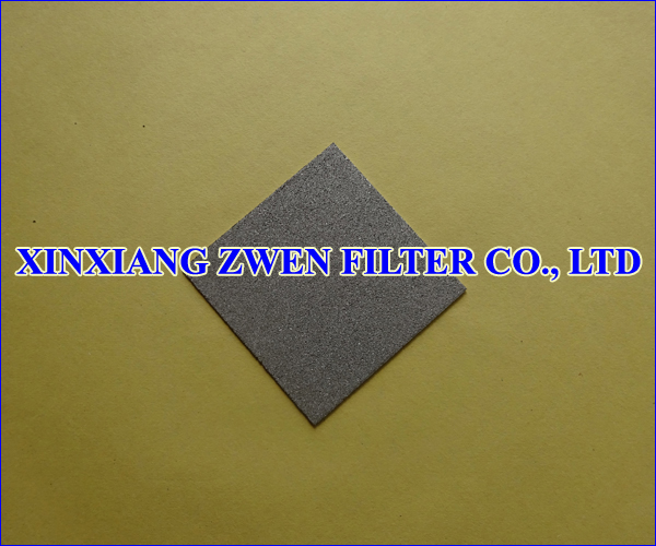 Titanium Porous Filter Sheet 