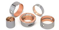 bimetal bearing,oilless bearing,self lubricating bearing,flanged bearing