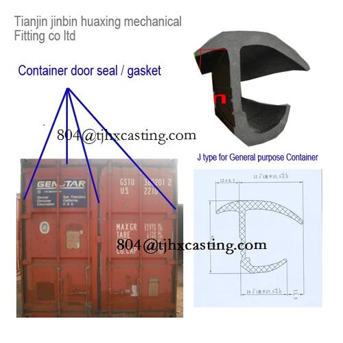 iso container door seal gasket
