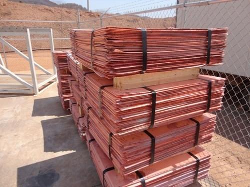 GRADE A COPPER CATHODES 99.99%