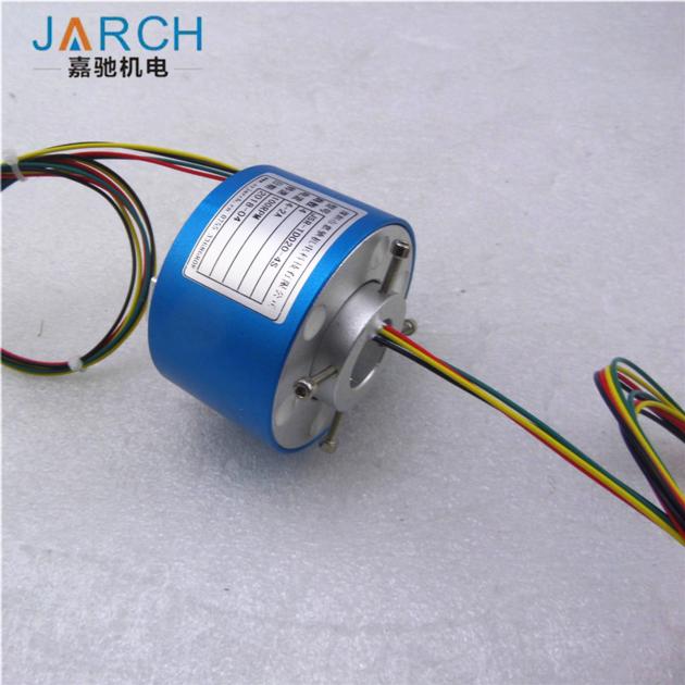 slip ring with through bore
