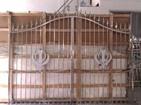 stainless steel gate