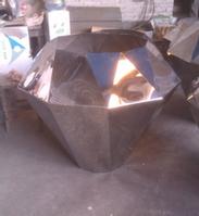 stainless steel flower pot