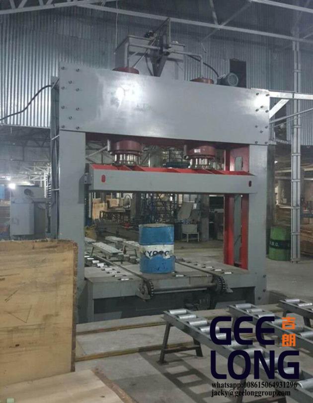 plywood cold press machine