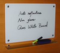 magnetic glass writing board