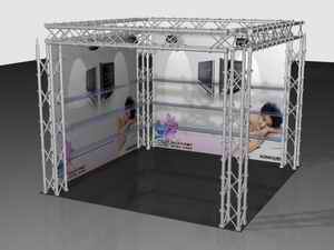 truss, stage truss, display truss