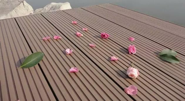 Co Extrusion WPC Deck Flooring