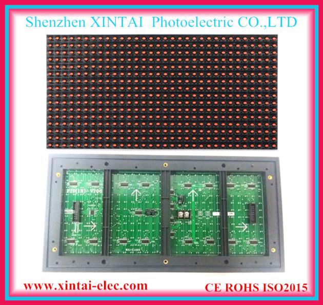 Wholesale Outdoor P10 RED led module 32x16 LED Display dot Matrix